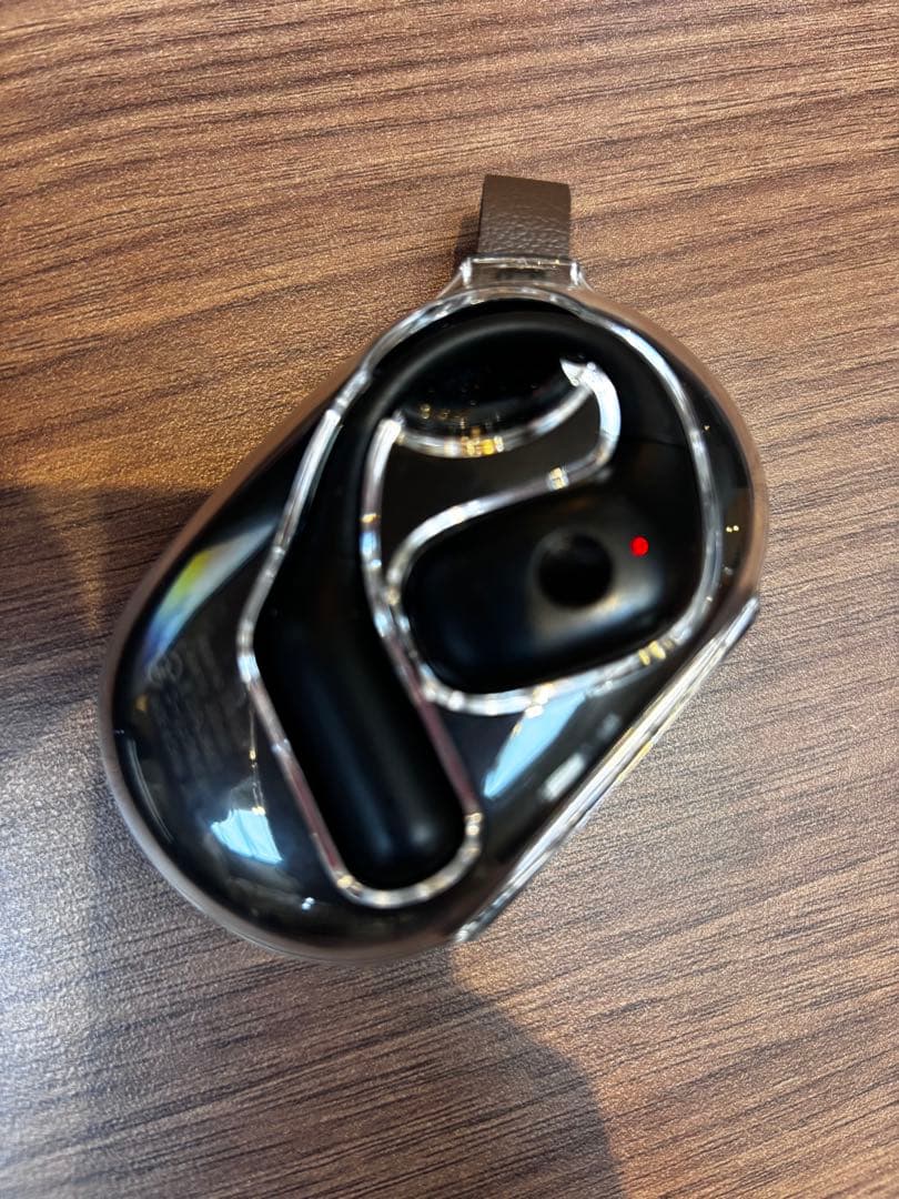 ワイヤレスイヤホン　ブラック　骨伝導