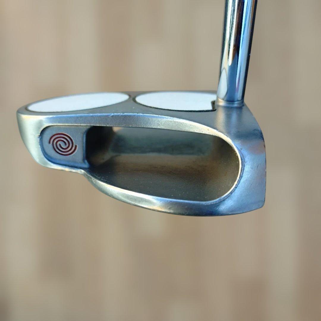 【レフティ】オデッセイ　ホワイトホット2ボール　センターシャフト　33インチ