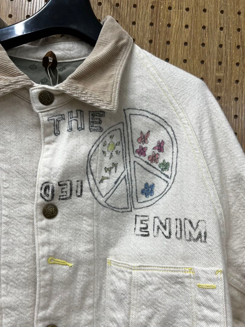 kapital エイジングメモリアルペイントカバーオール　新品