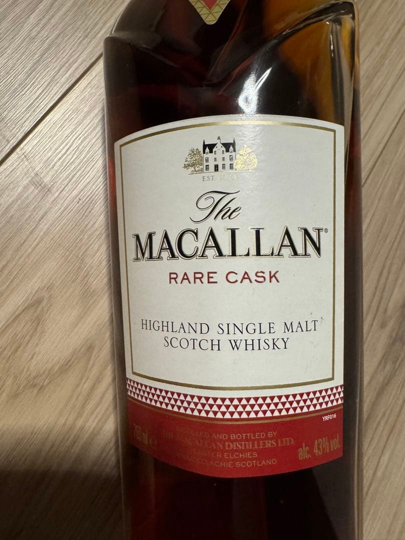 ウイスキー The Macallan Rare Cask 43%