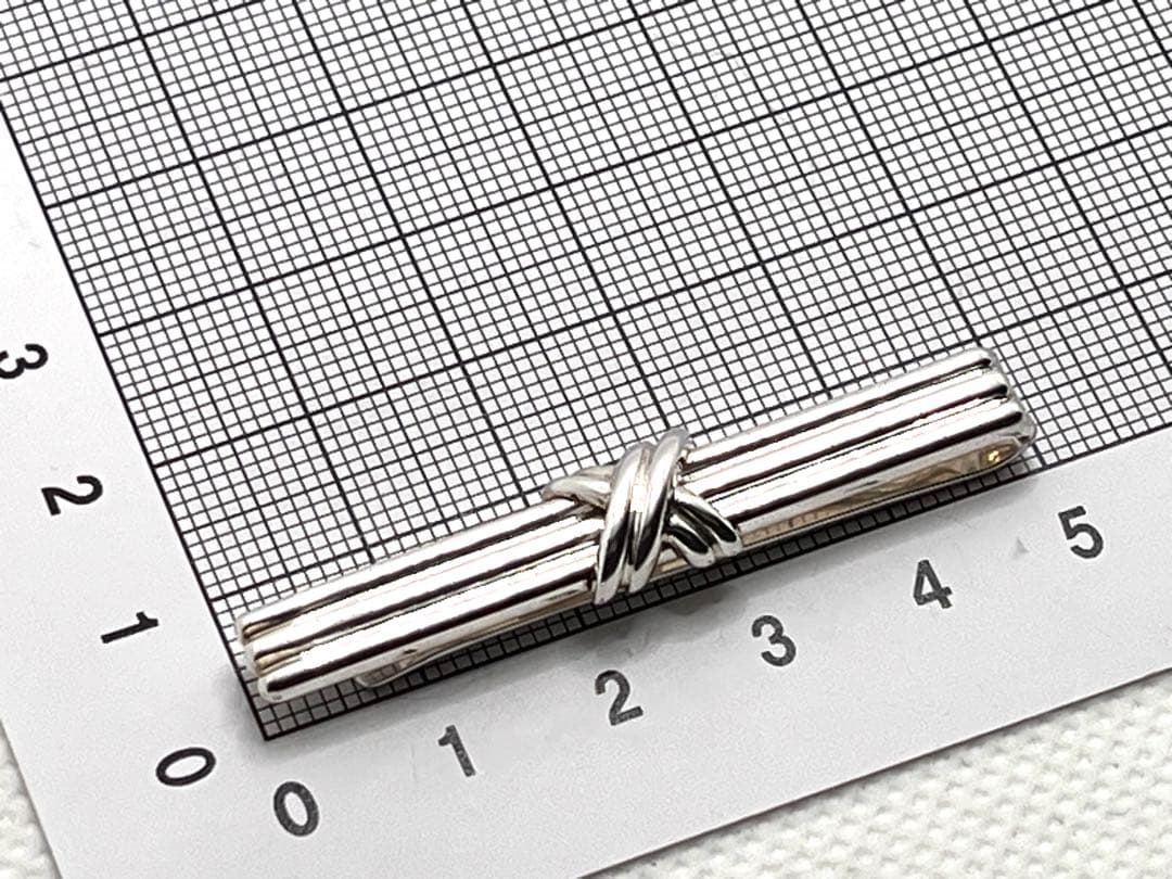 c365 美品　ティファニー　1992 シグネチャー　ネクタイピン　925