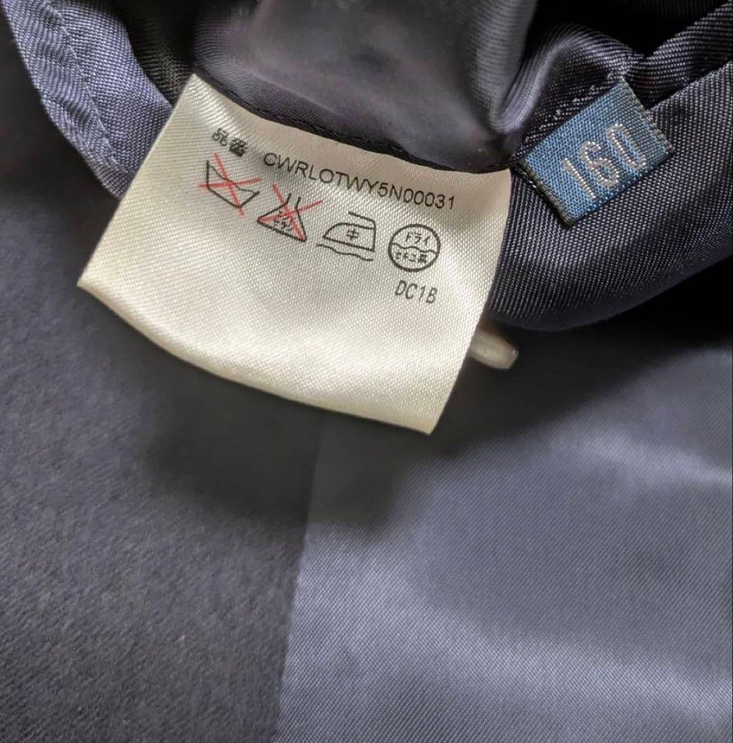 【日本製】ポロラルフローレン 金ボタン テーラードジャケット 紺ブレ 160