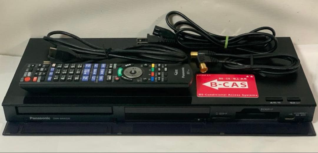 2番組同時録画　Panasonic DIGA DMR-BRW520