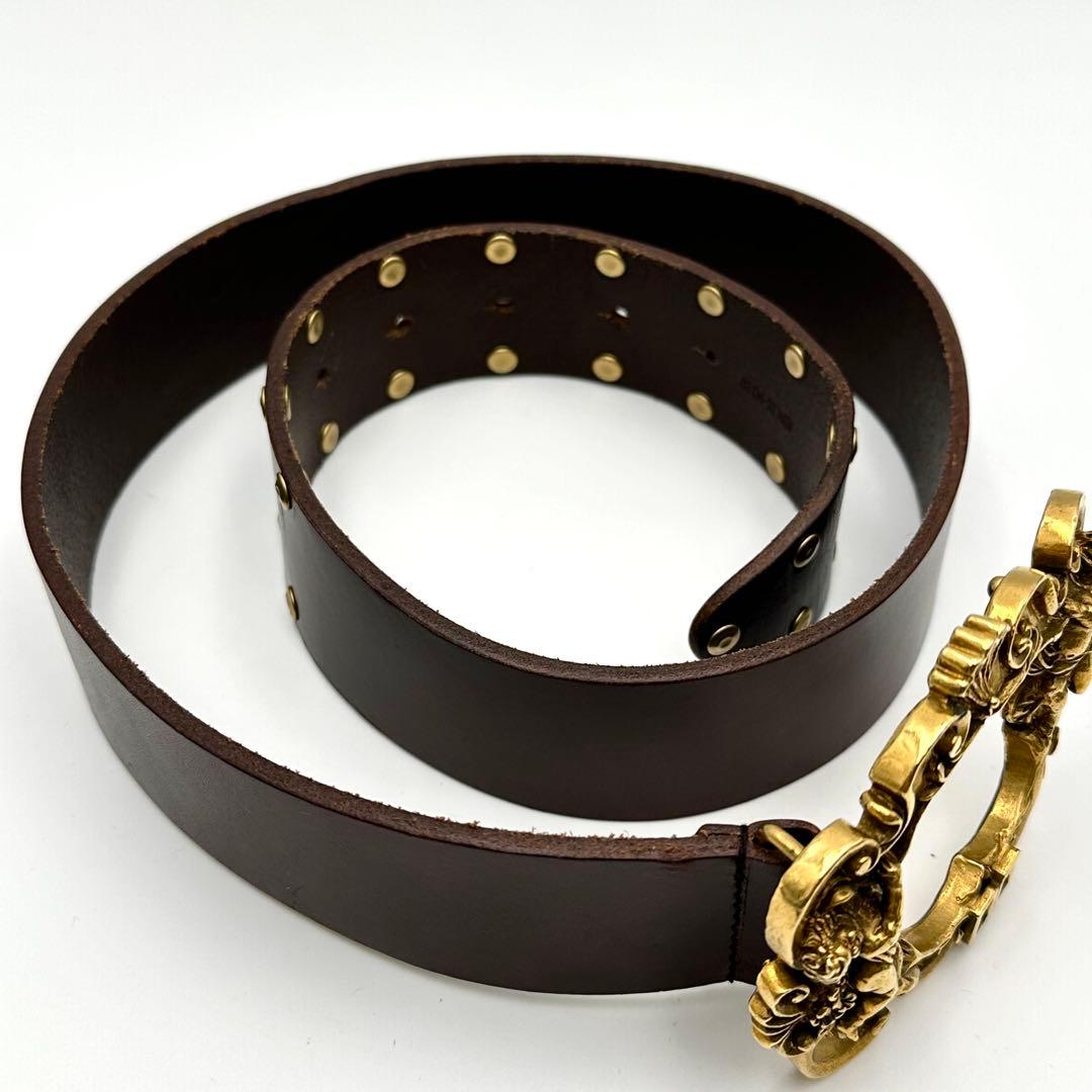 ドルチェ＆ガッパーナ D&G ロゴ ゴールド金具 ベルト ドルガバ