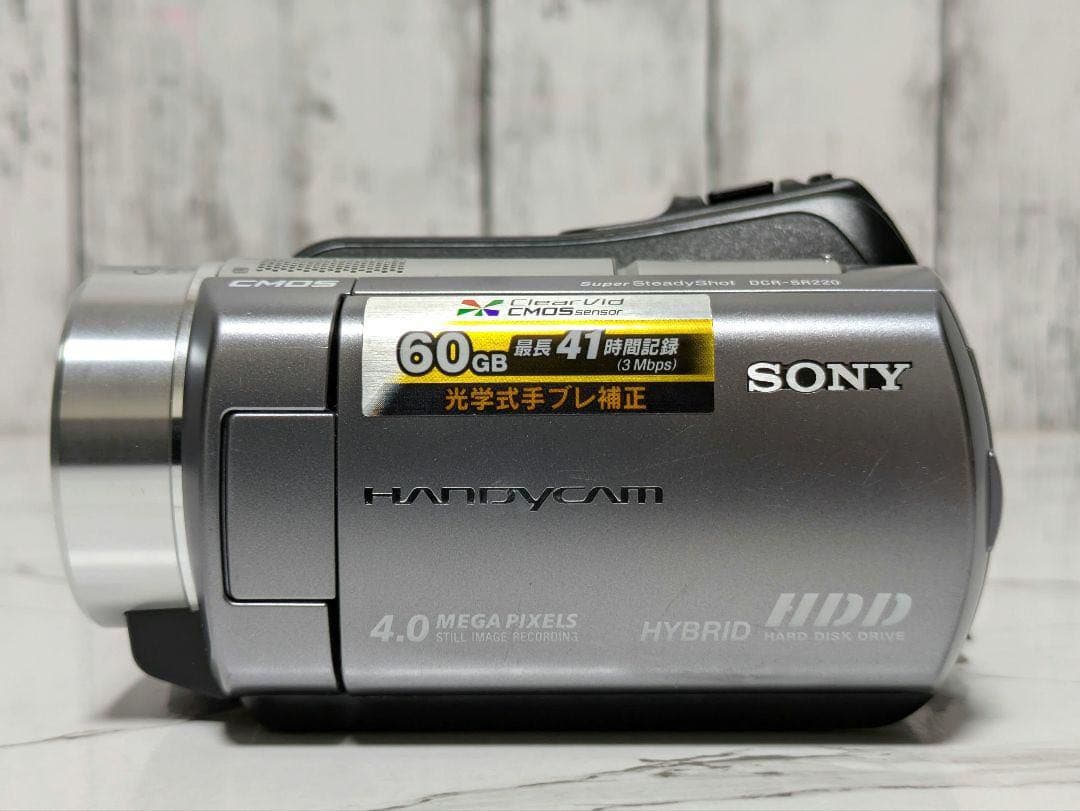 SONY　DCR-SR220　HDD内蔵60GB