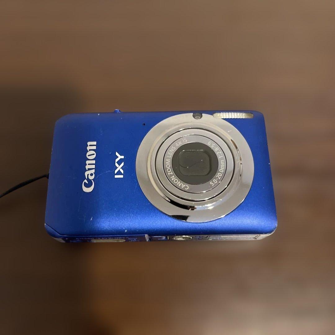4607 Canon IXY 210F ブルー デジカメ