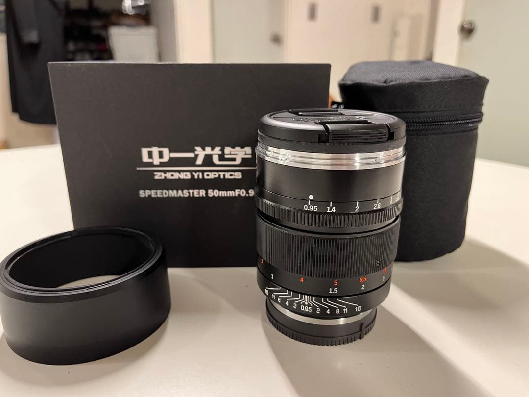 中一光学SPEEDMASTER 50mm F0.95 III Eマウントソニー