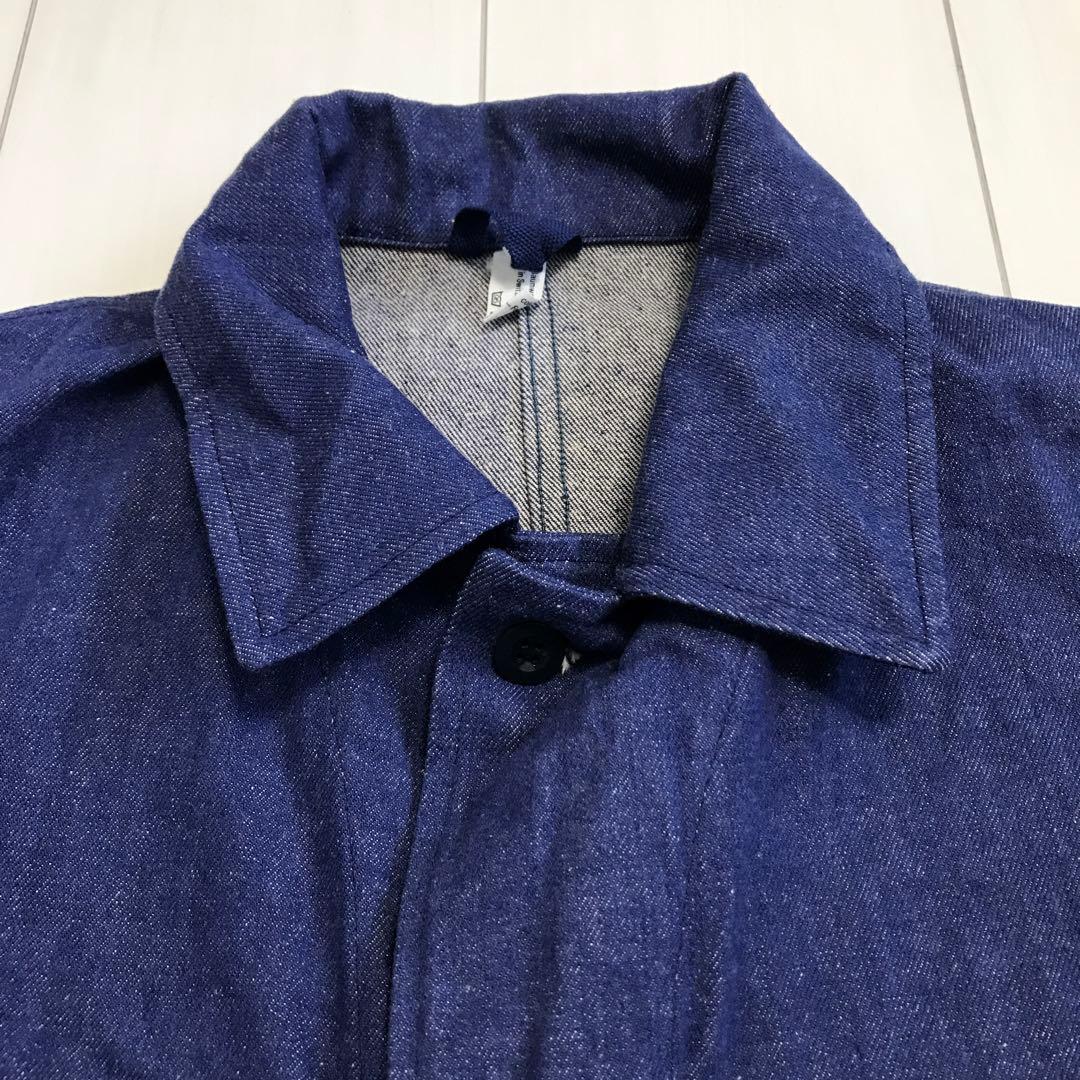 デッドストック！70's スイス製 デニムジャケット ミリタリー