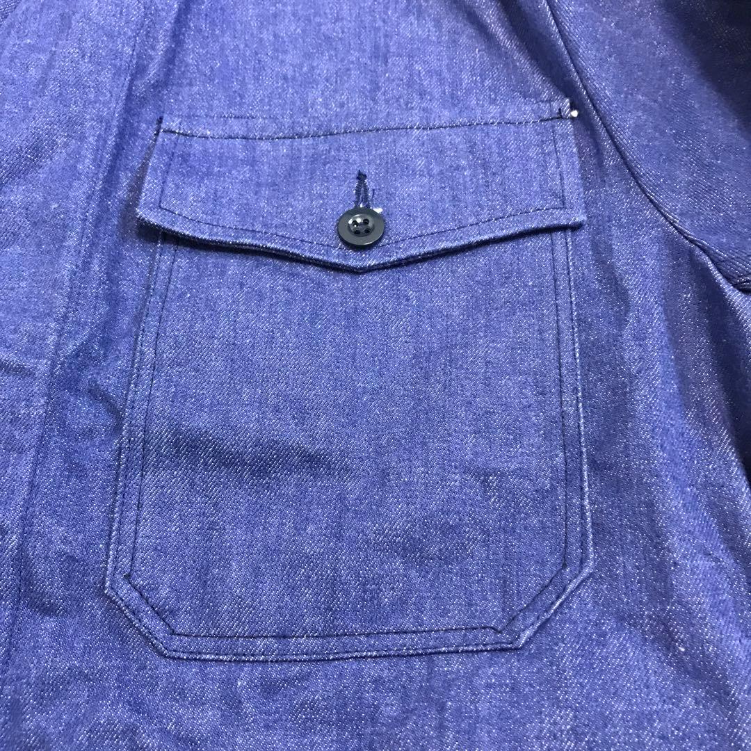 デッドストック！70's スイス製 デニムジャケット ミリタリー