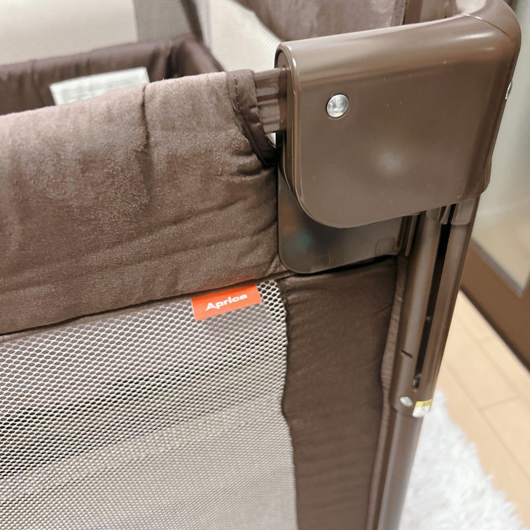 極美品 Aprica ココネルエアープラス マット洗濯可 ココネルエアー ベッド