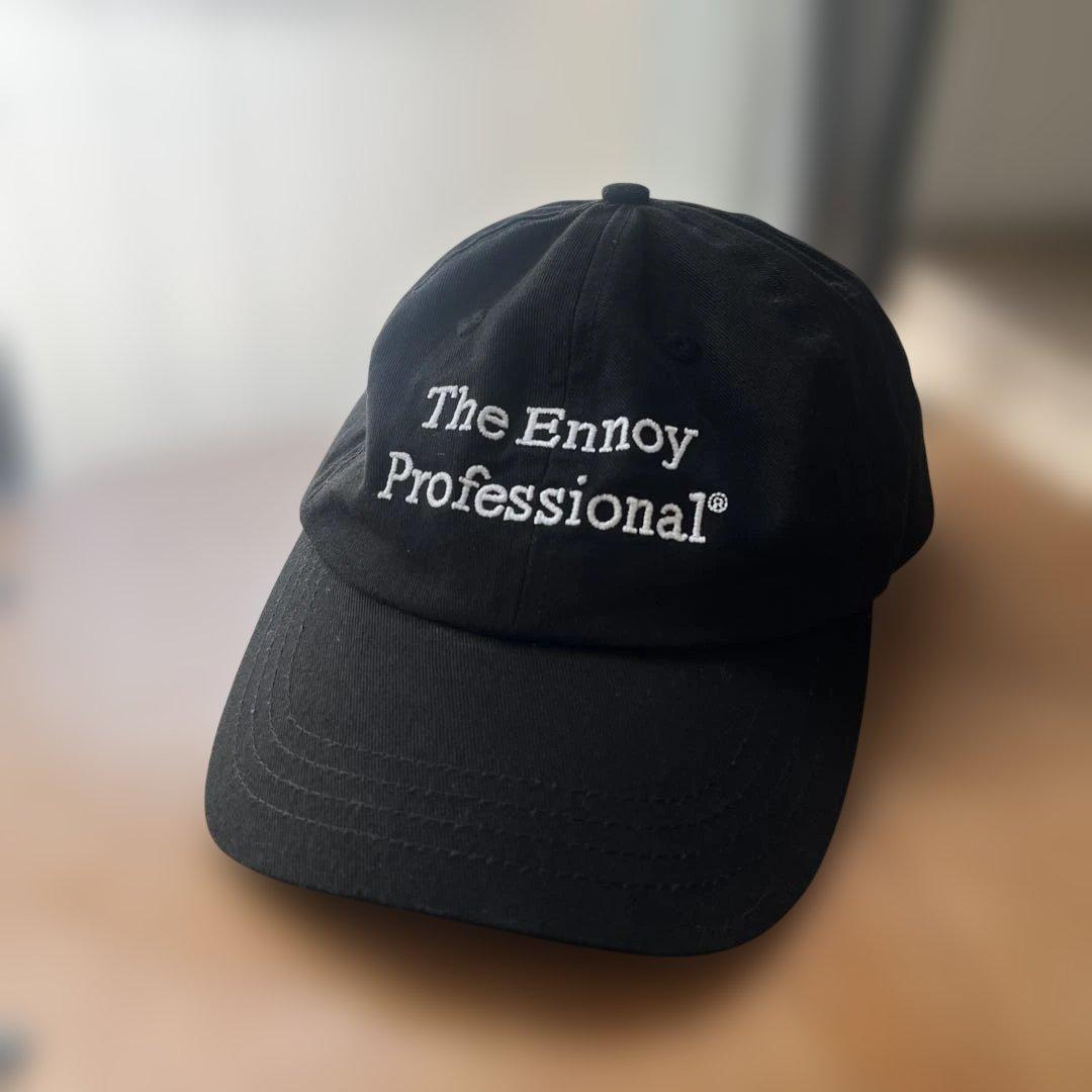 ENNOY エンノイ　ブラック　キャップ