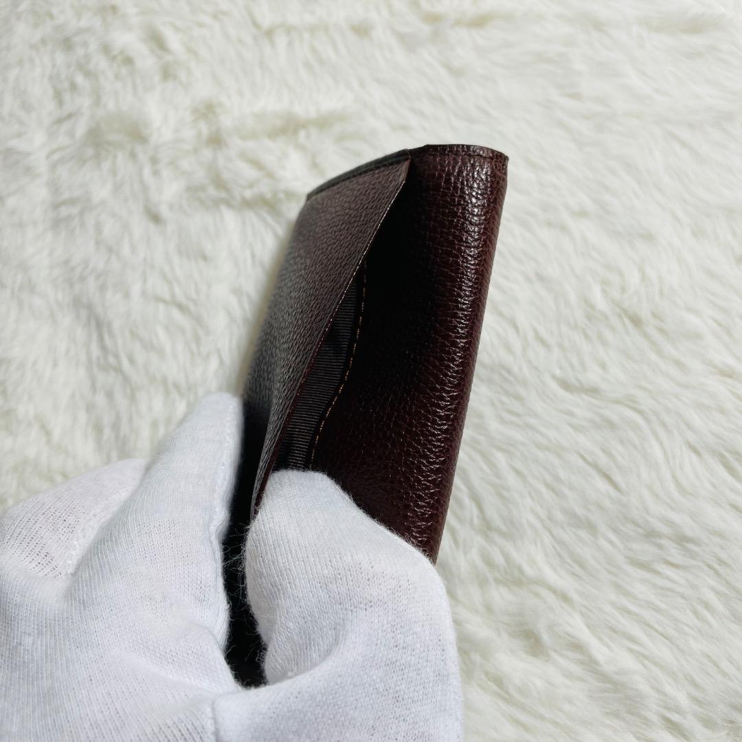 新品未使用品　希少　BURBERRY 5連キーケース　ノバチェックおしゃれシボ革