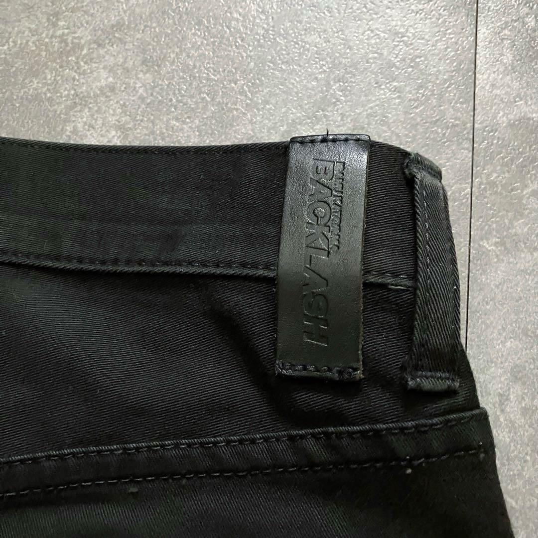 パンツ isamu katayama backlash black denim Y2K