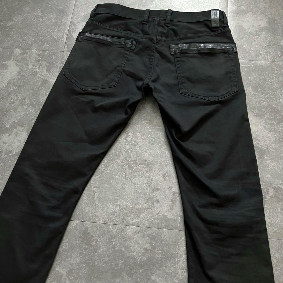パンツ isamu katayama backlash black denim Y2K