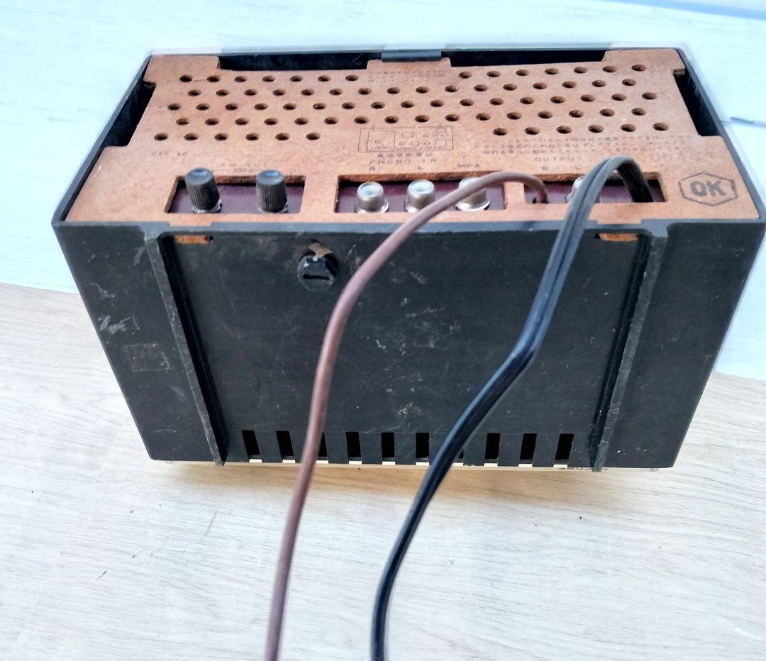 TRIO真空管FMチューナーFM-108 ジャンク品(よ35)