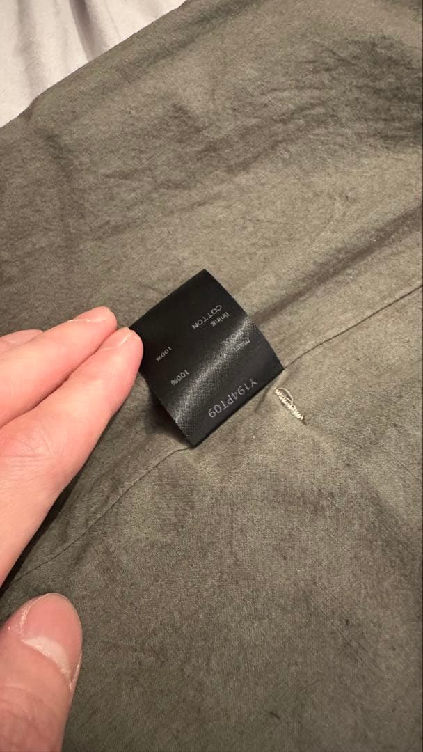 YANTOR Wash Wool Fall Jacke ウール/カーキ