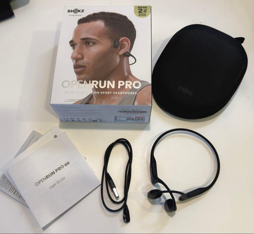 タ*ー様 SHOKZ OPEN RUN PRO 骨伝導イヤホン