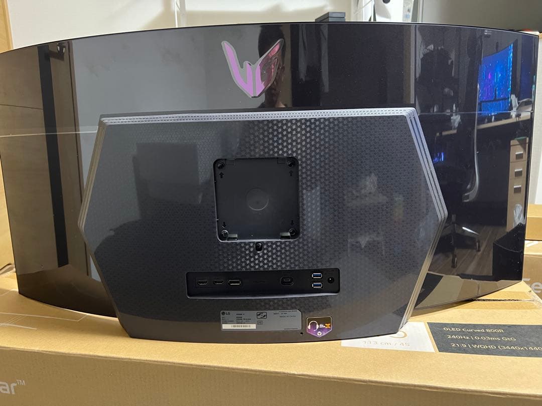 LG OLED 44.5インチ 240Hz対応ウルトラワイドモニター