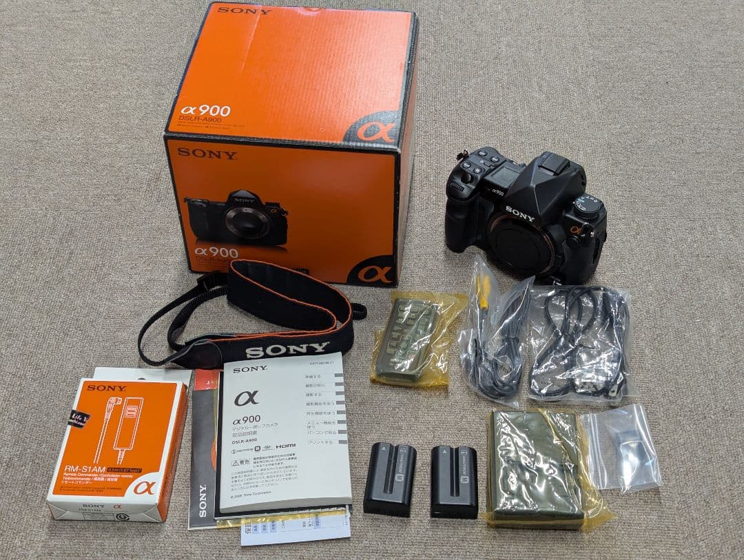 SONY α900 デジタル一眼レフカメラ 本体 ■ショット数2989枚