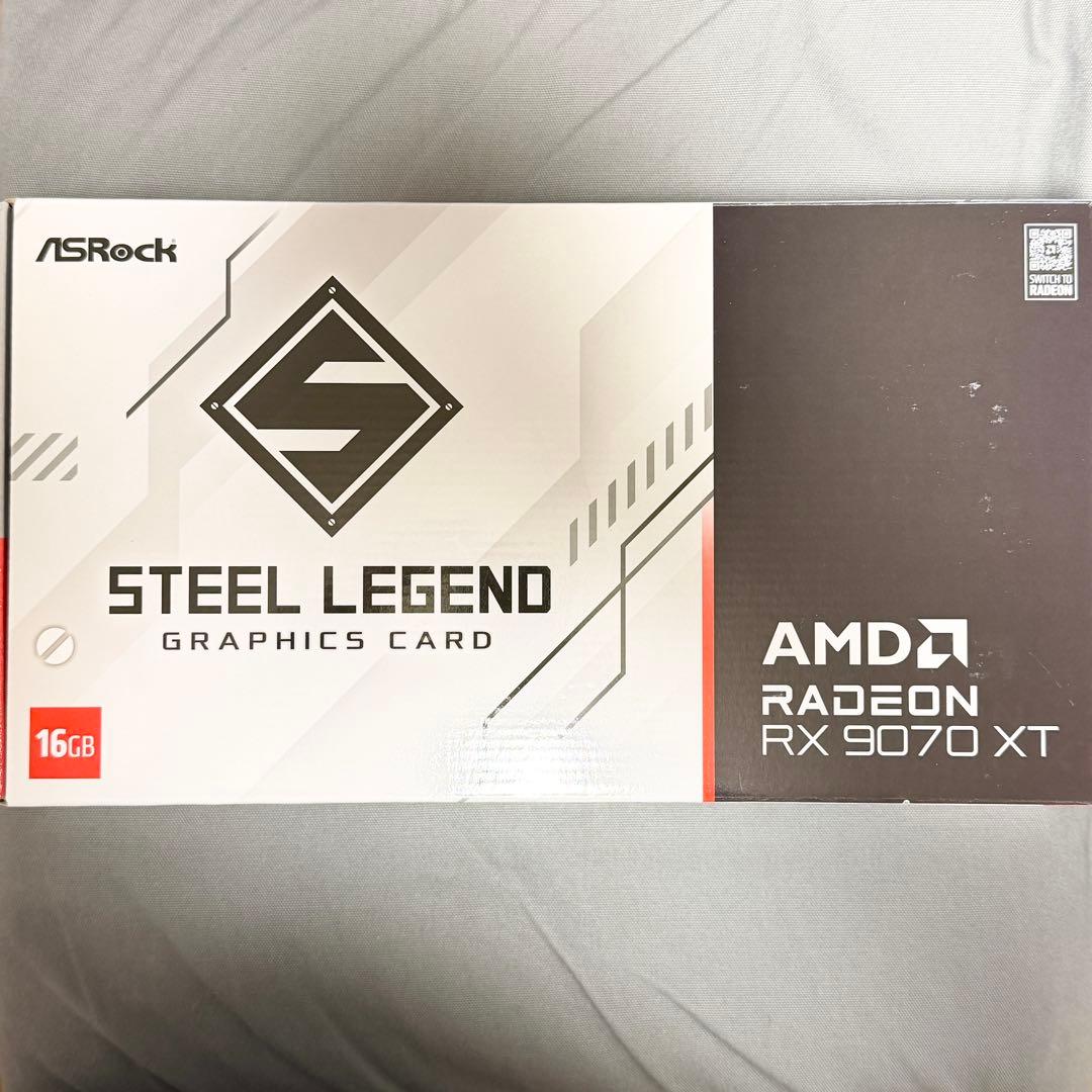 グラフィックボード・グラボ・ビデオカード Steel legend RX 9070 XT 16G AMD