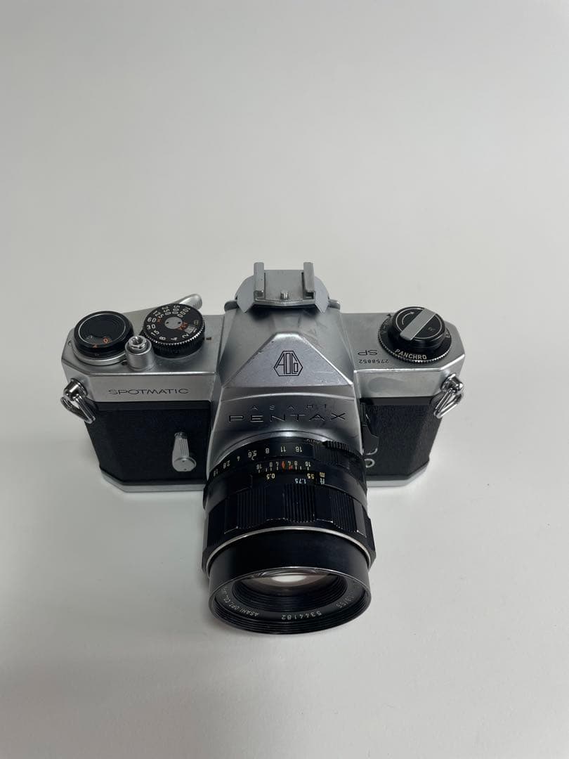 ASAHI PENTAXSPシルバーSuper-TAKUMA55mm F-1.8