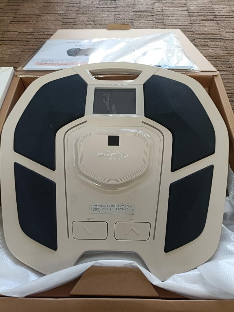 超美品！シックスパッド フットフィット2 SIXPAD footfit2ベージュ