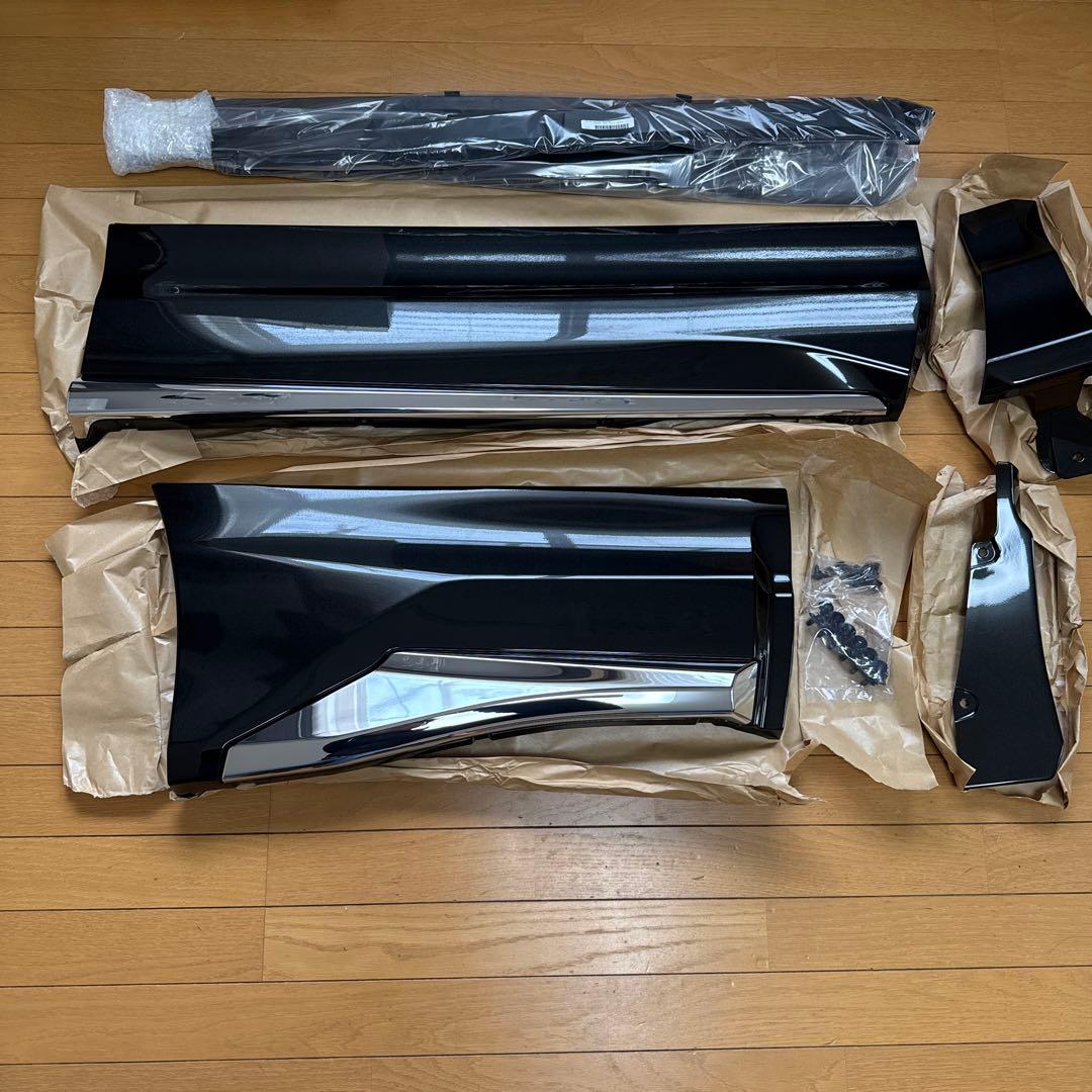 80系　ハリアー　モデリスタ　サイドスカート　右側一式　未使用品