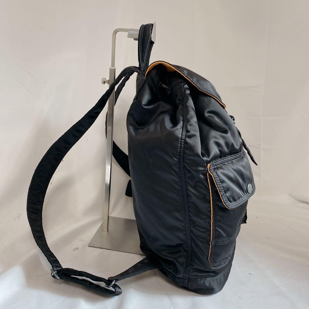 PORTER ポーター　タンカー　リュック　バックパック　ブラック　黒　巾着型