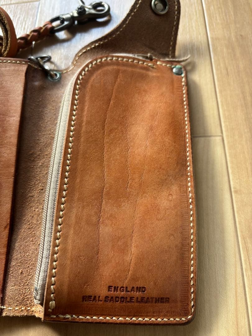 ライダースウォレット　革財布