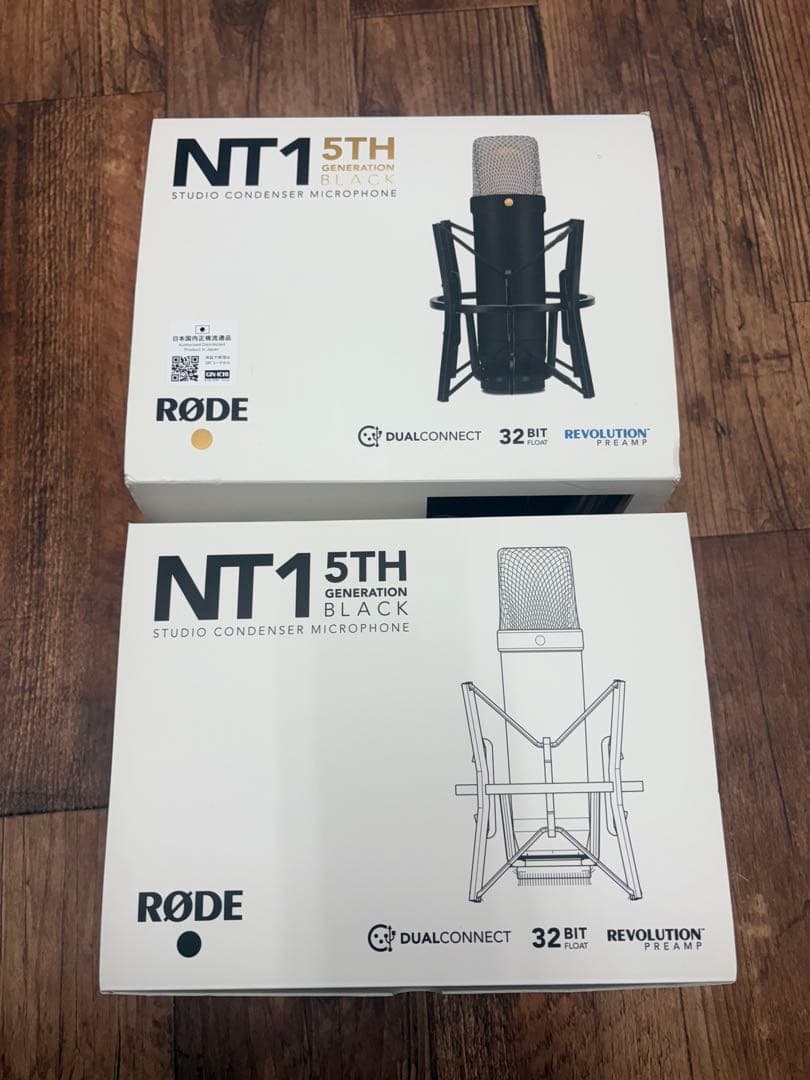 RODE NT1 5th Generation Blackケーブル類なし