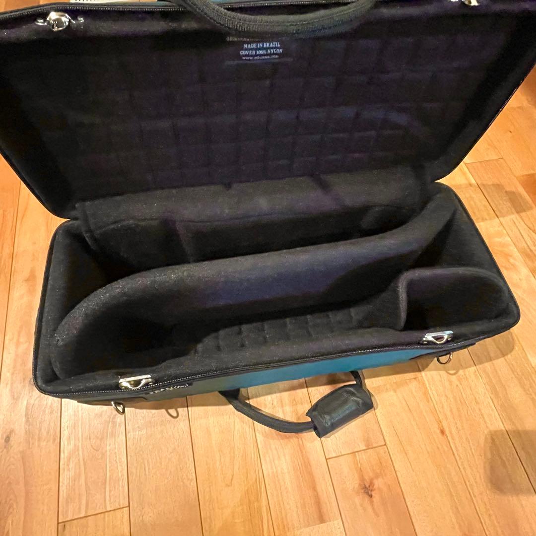 マーカスボナ トランペット ダブルケース ターコイズ