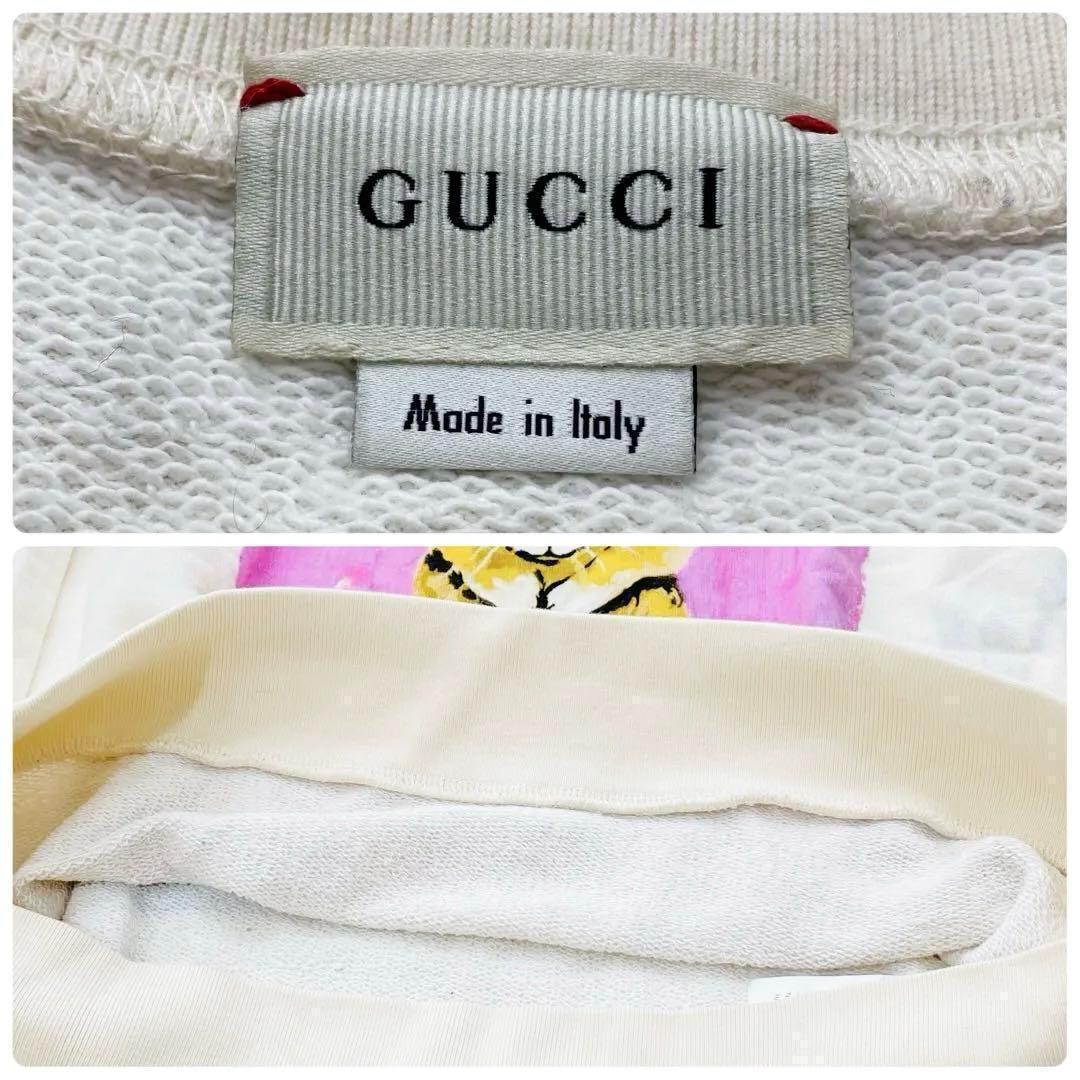 グッチ　トレーナー　スウェット　長袖　コットン　アニマル　うさぎ　レディース　M