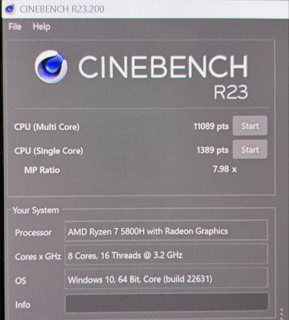 ASUS Vivobook Pro 15.6インチ Ryzen7 5800H