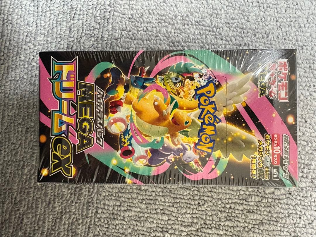 ポケモンカードゲーム MEGAドリームex 1box シュリンク付き　新品未開封