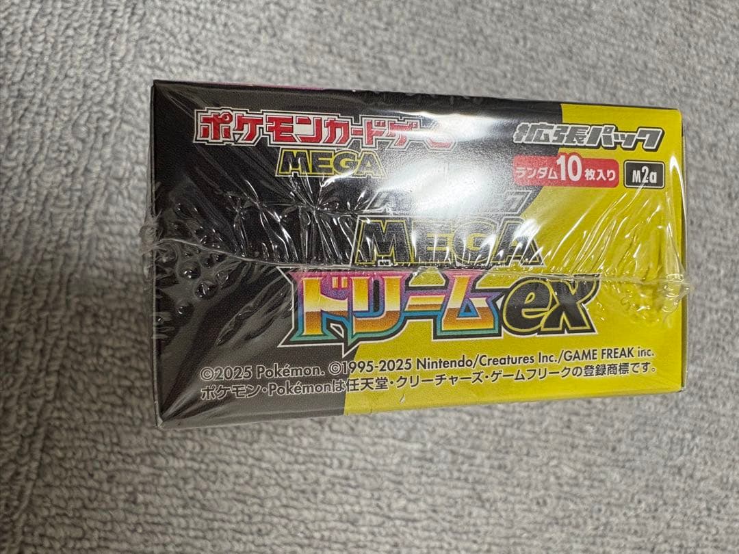 ポケモンカードゲーム MEGAドリームex 1box シュリンク付き　新品未開封