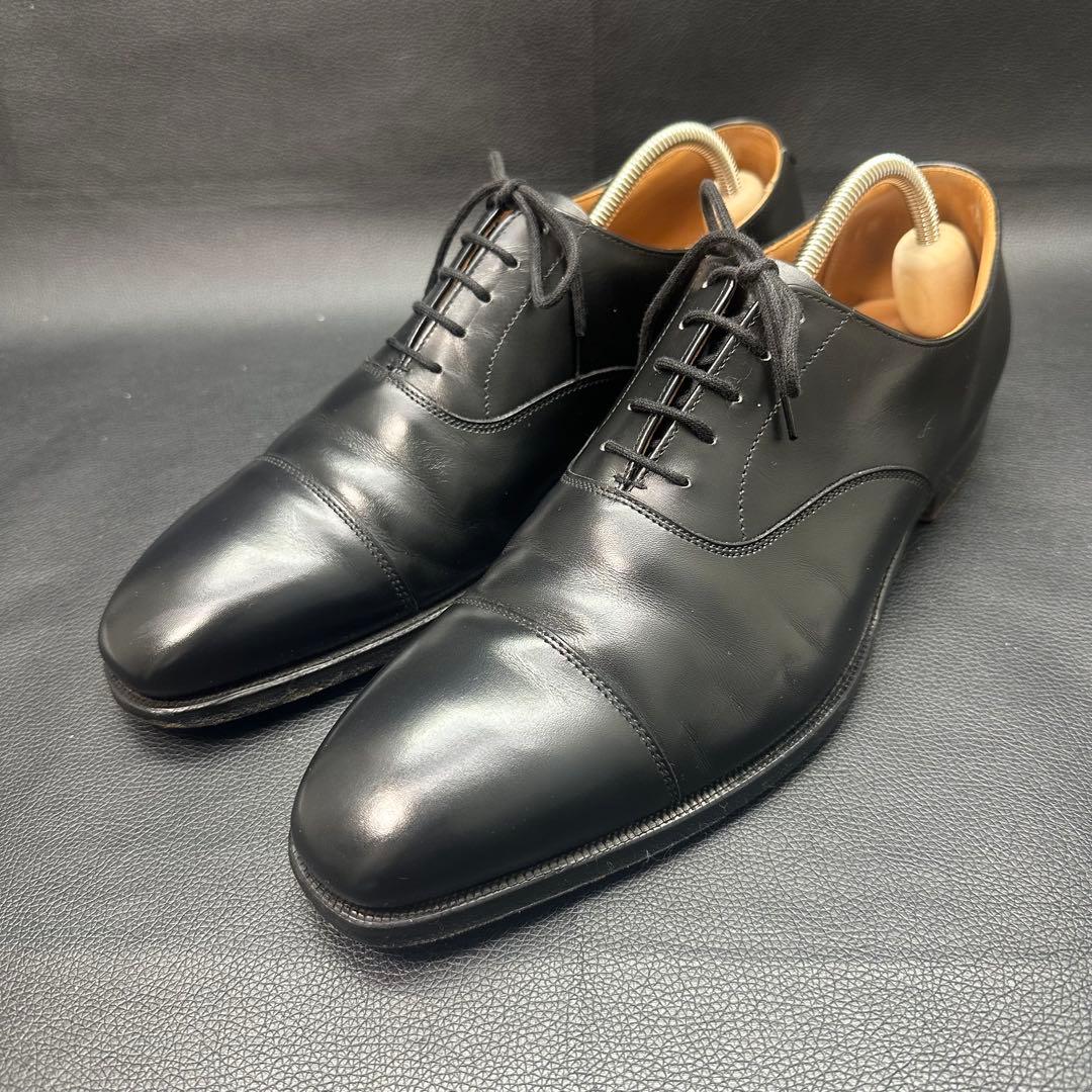 美品　CROCKETT＆JONES　HALLAM　7E　ブラック