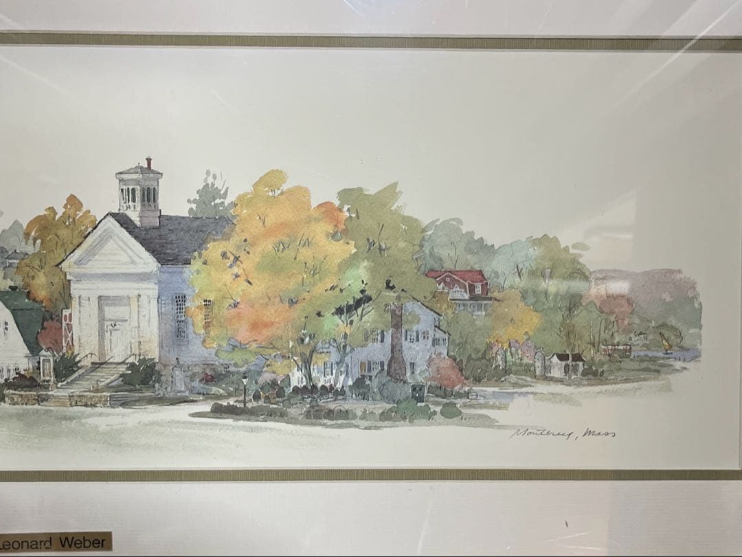 Leonard Weber 風景画