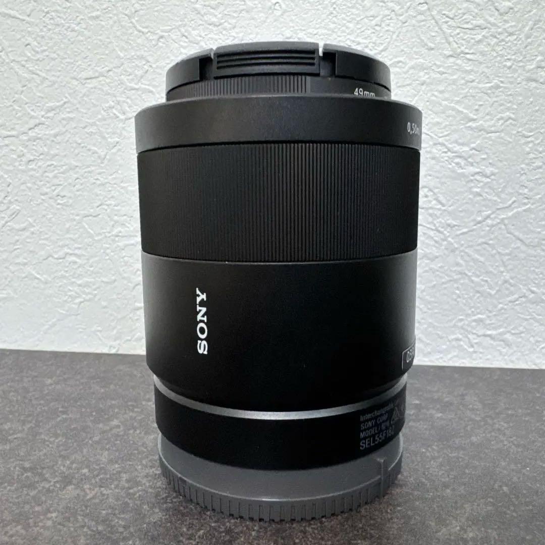 【美品】ソニー Sonnar T* FE 55mm F1.8 ZA フィルター付