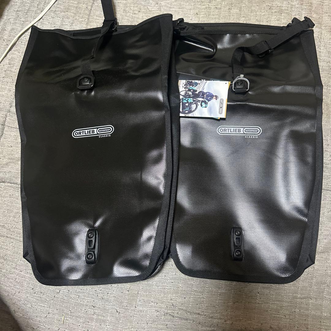 ORTLIEB 車体装着バッグ ブラック 2個セット