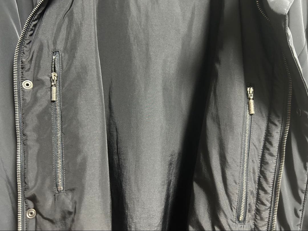 black96Giorgio Armani フード付きナイロンジャケット