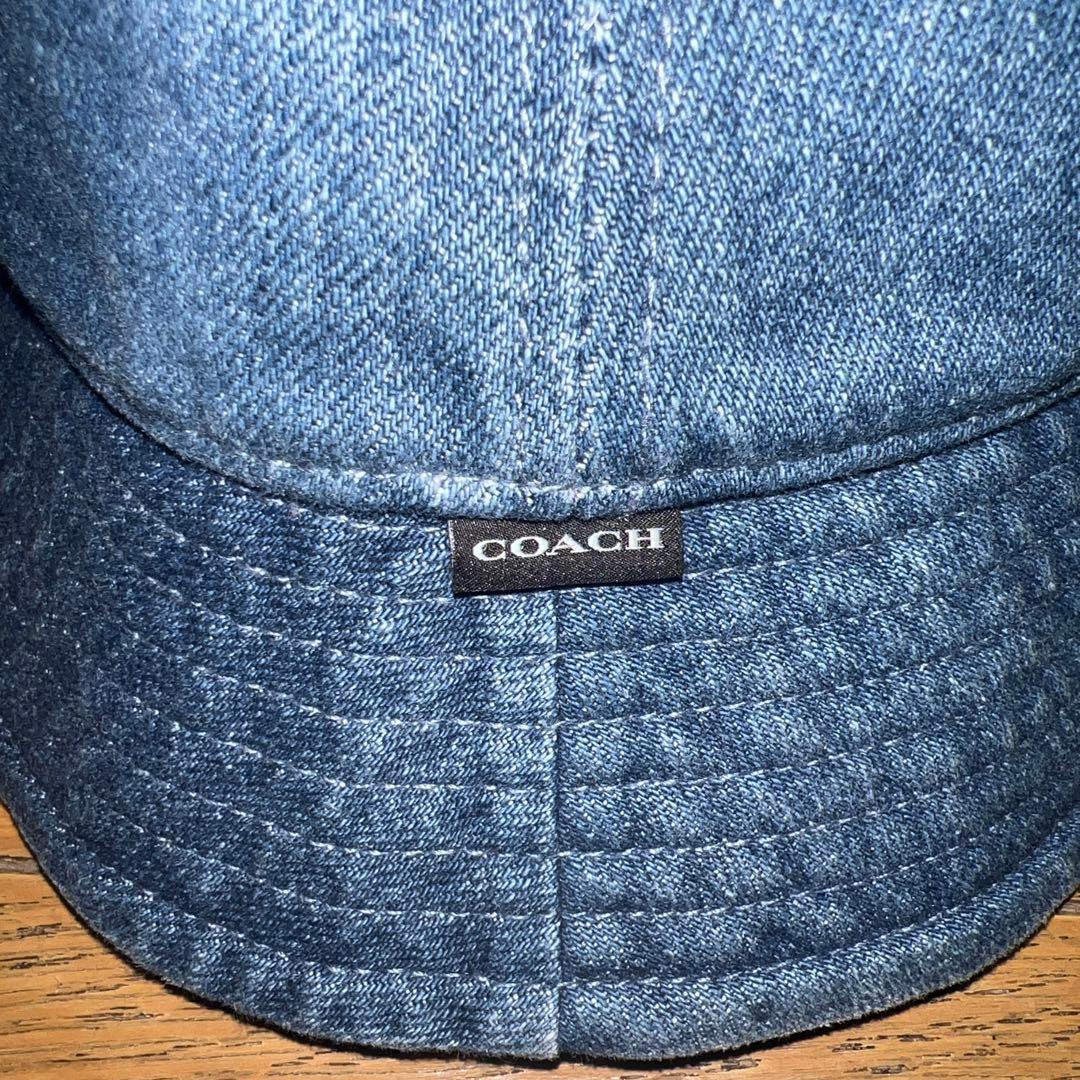 COACH デニム バケットハット