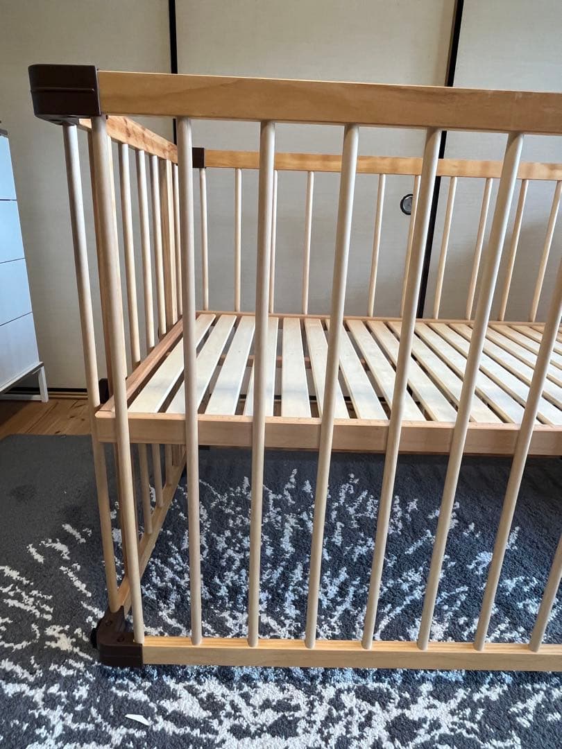 美品　farska ファルスカ ベッドサイドベッド03