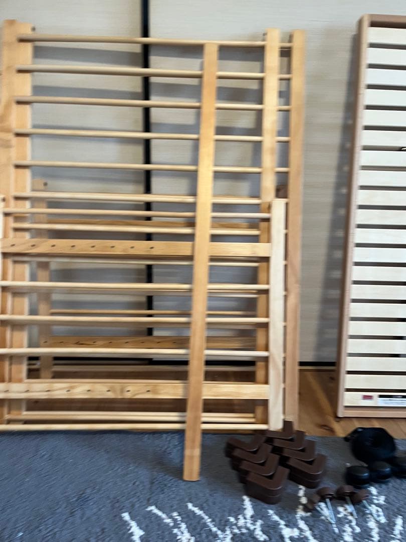 美品　farska ファルスカ ベッドサイドベッド03