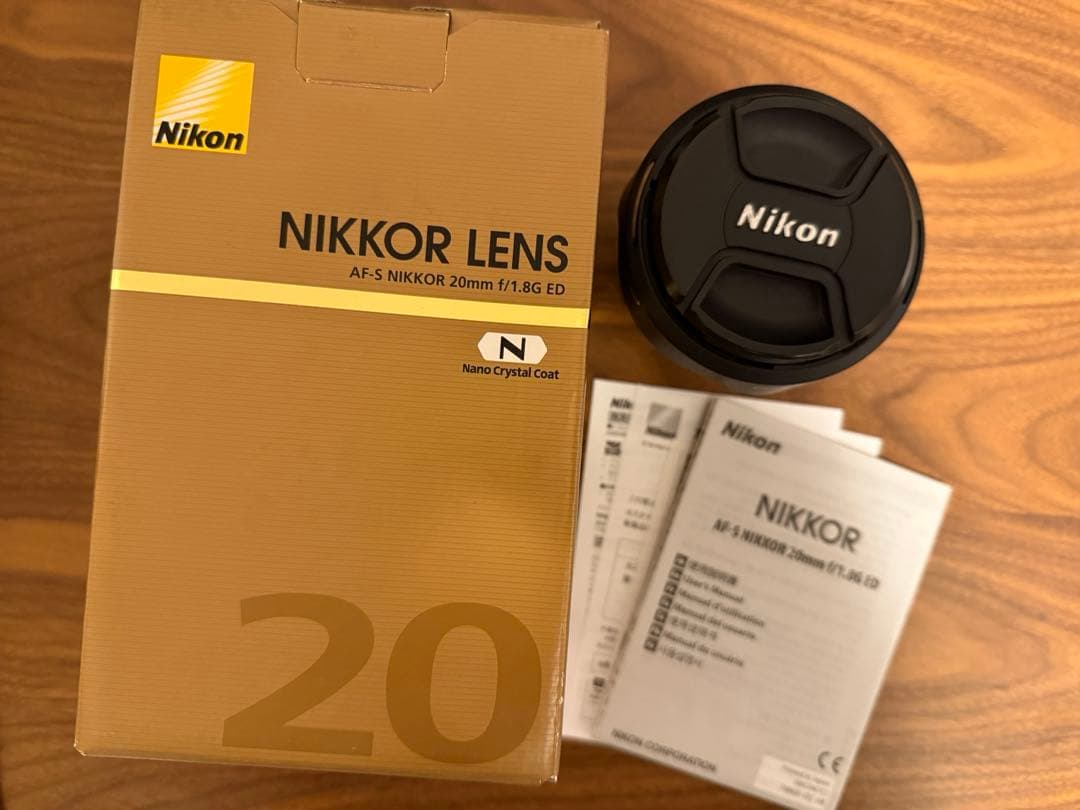 Nikon AF-S NIKKOR 20mm f1.8G ED 単焦点 レンズ