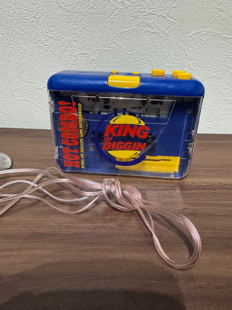 KING OF DIGGIN with INTERBREEDカセットプレイヤー