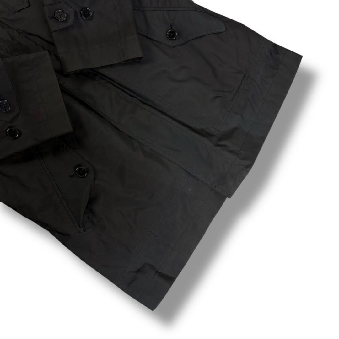 【美品】BURBERRY モッズコート ブラック チェック Mサイズ 三陽商会