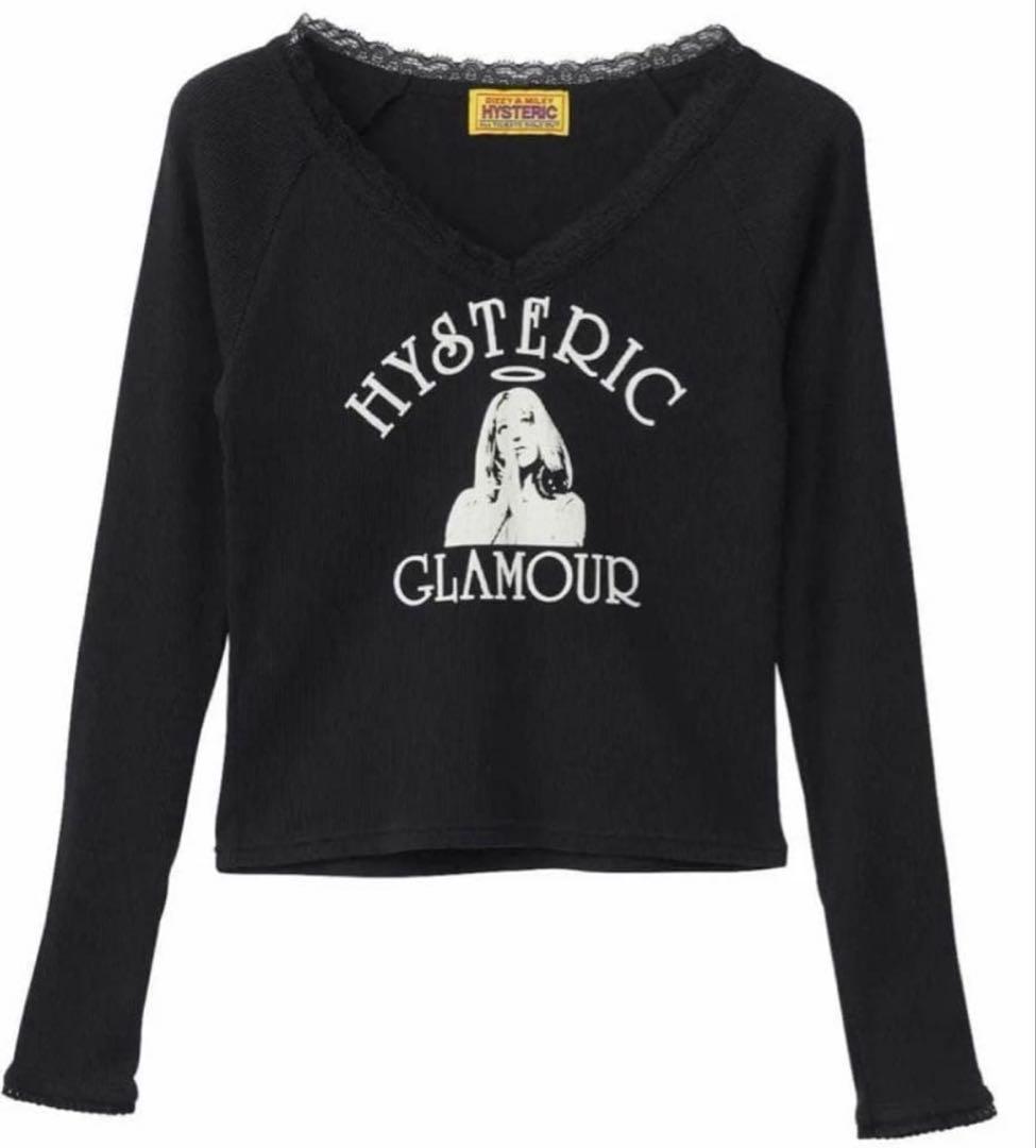 美品✨ヒステリックグラマー HYSTERIC ANGEL ショート丈Tシャツ