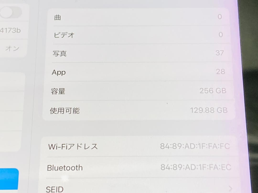 IPAD PRO 9.7インチ WI-FI 256GB グレイ 動作品