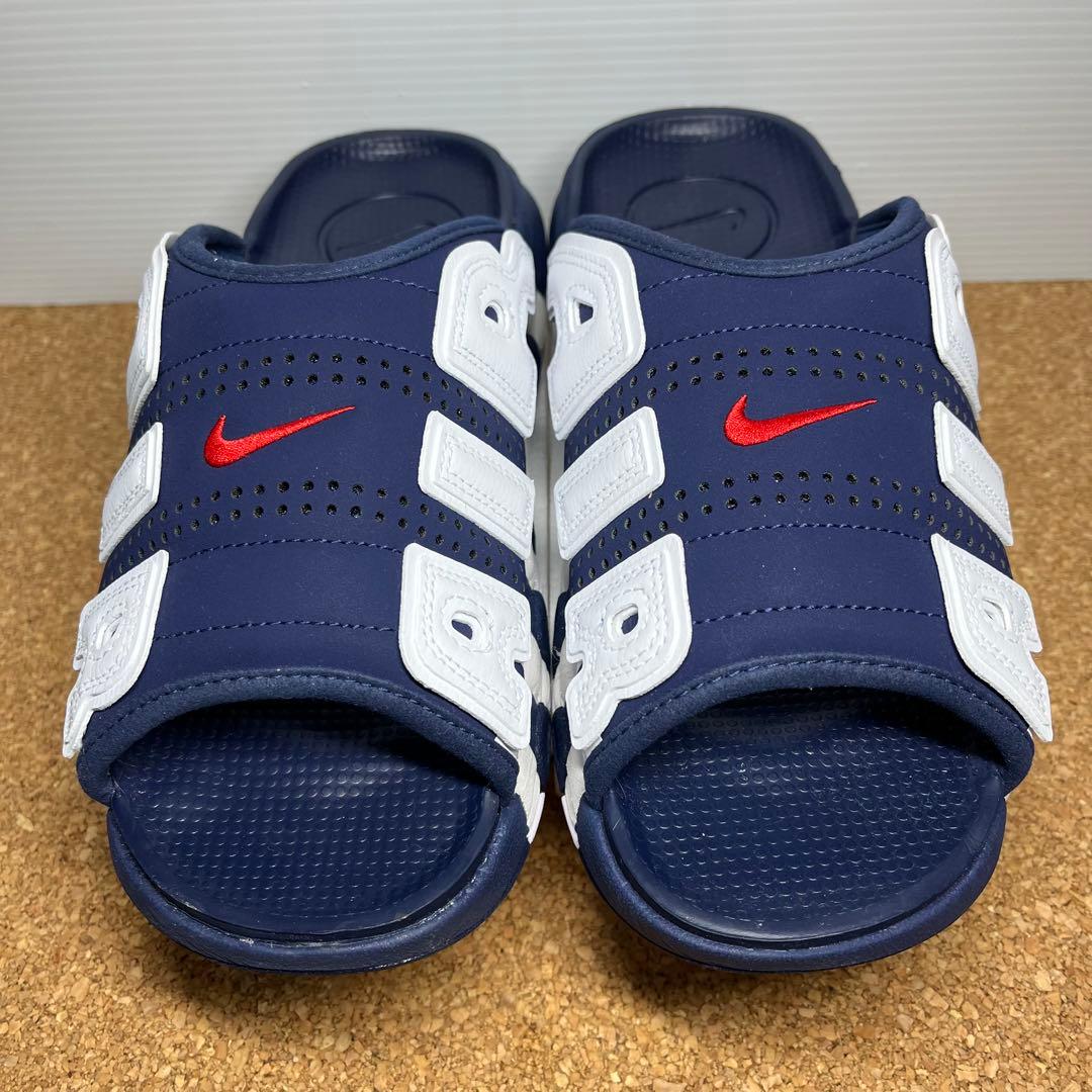 新品未使用】Nike エアモアアップテンポスライドFQ8699ー400/27cm