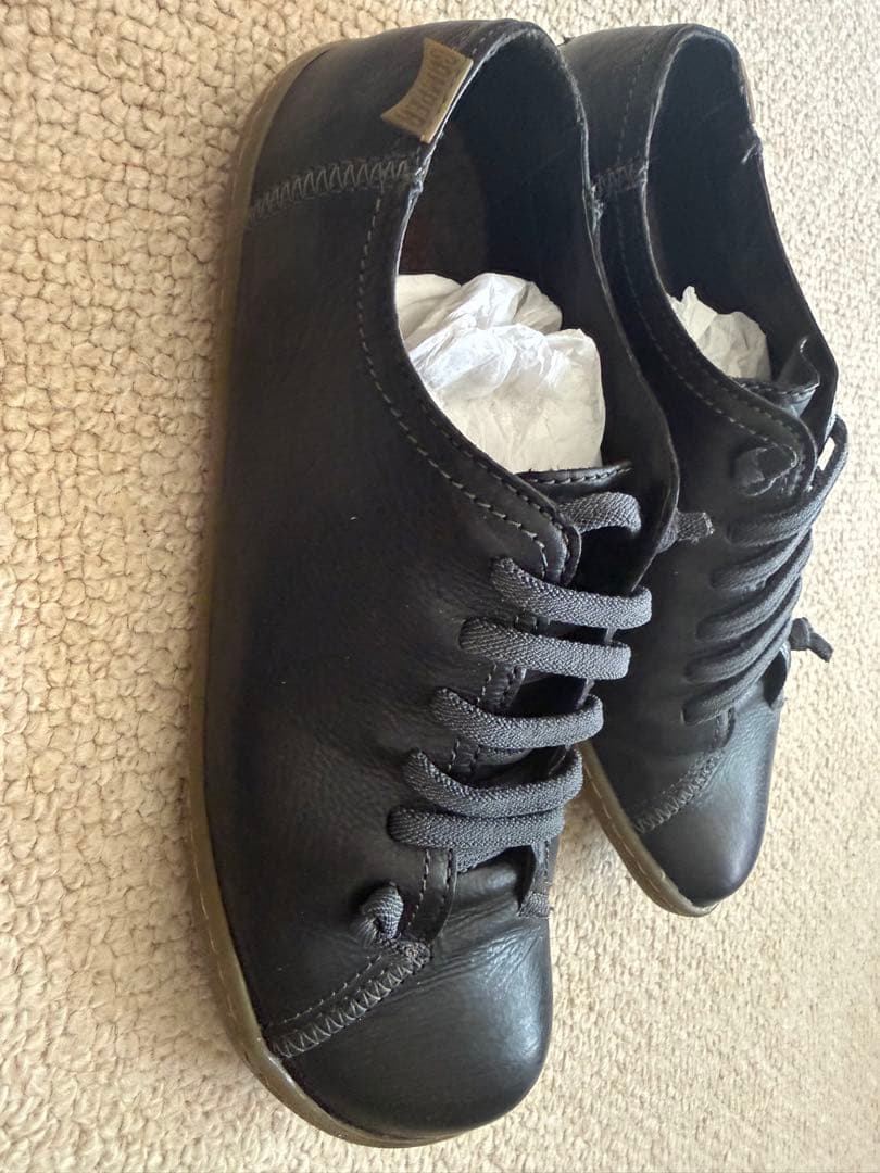 CAMPPER ブラック 本皮